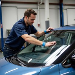 Thay Kính chắn gió xe tải Veam 1.9 tấn